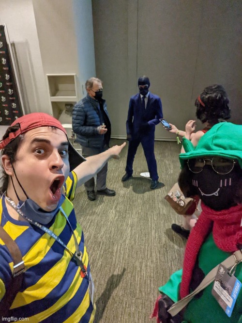 Ness, Ralsei, and Spy walk into a bar | made w/ Imgflip meme maker