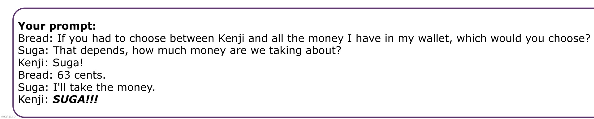 lmao- | made w/ Imgflip meme maker