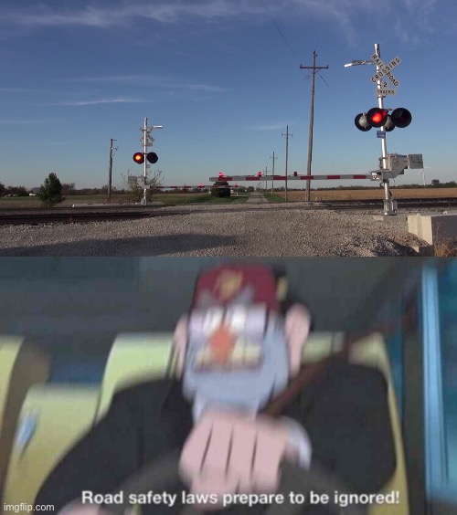 image tagged in road safety laws prepare to be ignored | made w/ Imgflip meme maker