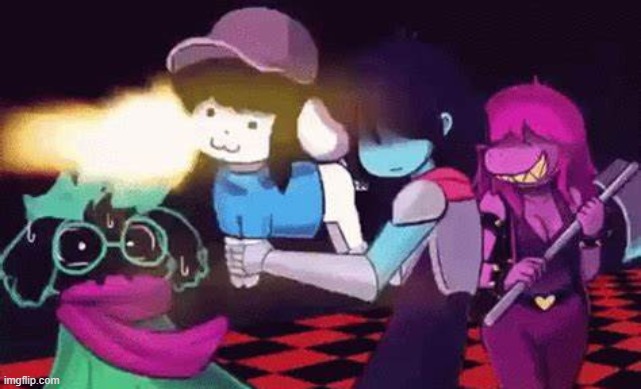 Temmie gun | made w/ Imgflip meme maker