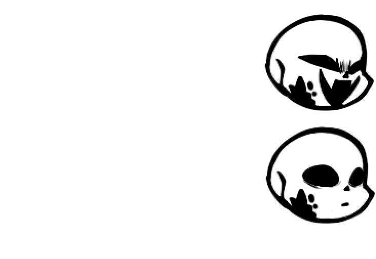 High Quality Ink sans icon template. Blank Meme Template