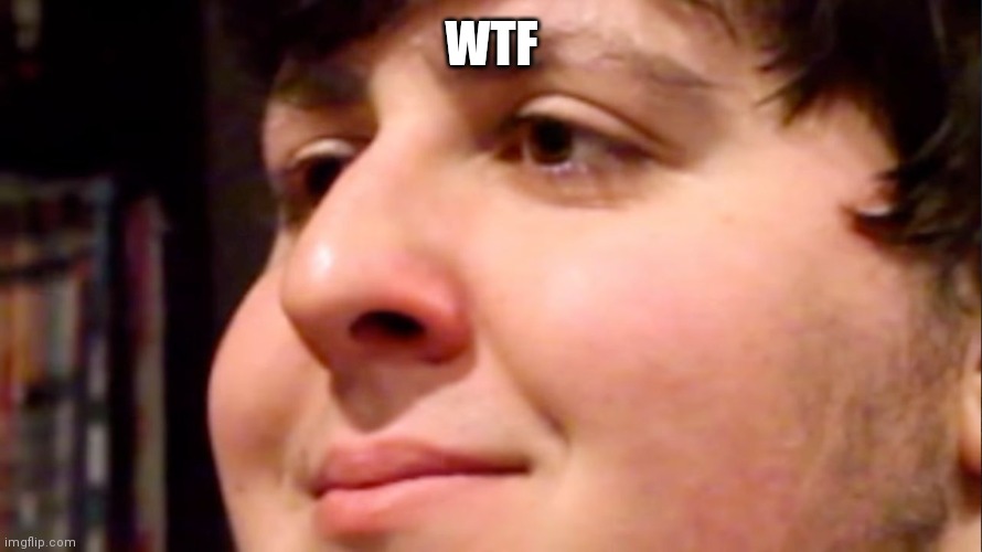 Jontron internal screaming | WTF | image tagged in jontron internal screaming | made w/ Imgflip meme maker