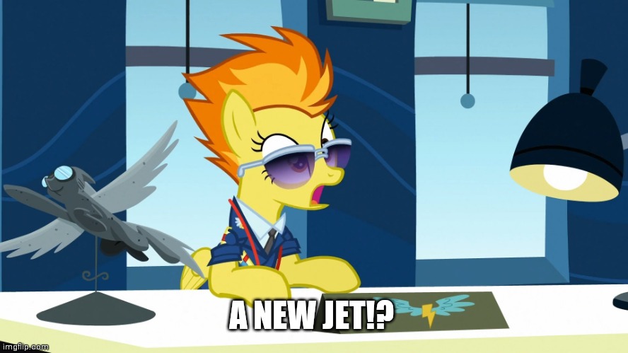 Spitfire That's A New Academy Record | A NEW JET!? | image tagged in spitfire that's a new academy record | made w/ Imgflip meme maker