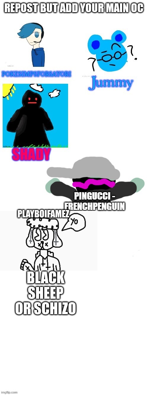crinj i am | PLAYBOIFAMEZ; BLACK SHEEP OR SCHIZO | made w/ Imgflip meme maker