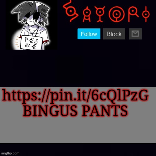 Monochrome | https://pin.it/6cQlPzG
BINGUS PANTS | image tagged in monochrome | made w/ Imgflip meme maker