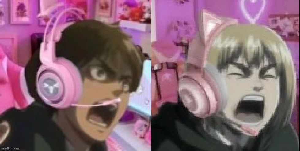 image tagged in angy eren,angy armin | made w/ Imgflip meme maker