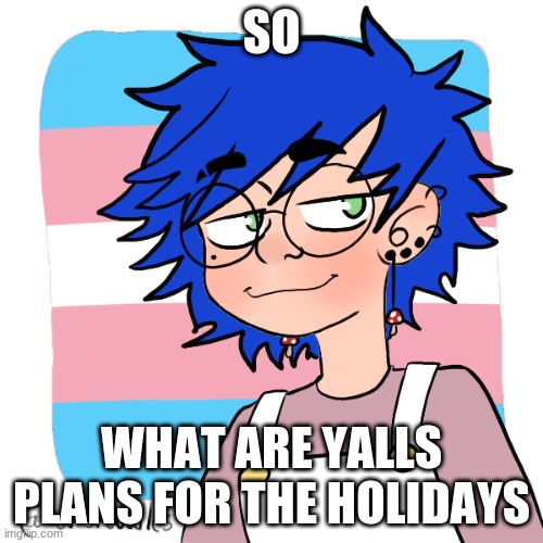 and which one(s) do you celebrate? | SO; WHAT ARE YALLS PLANS FOR THE HOLIDAYS | image tagged in shitcrew | made w/ Imgflip meme maker