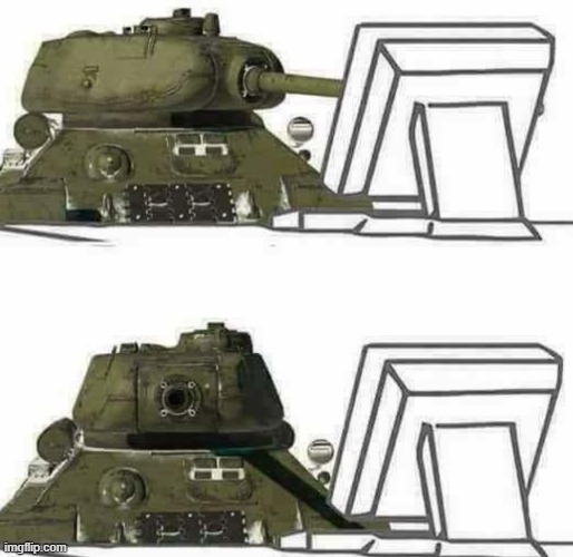 T-34 react | image tagged in t-34 react | made w/ Imgflip meme maker