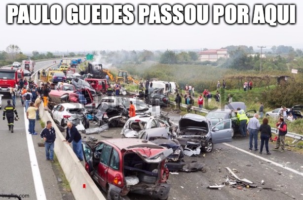 Paulo Guedes | PAULO GUEDES PASSOU POR AQUI | image tagged in paulo guedes,ministro,economia,bolsonaro,brasil,idiota | made w/ Imgflip meme maker