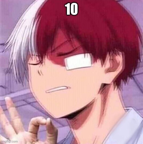 Todoroki | 10 | image tagged in todoroki | made w/ Imgflip meme maker