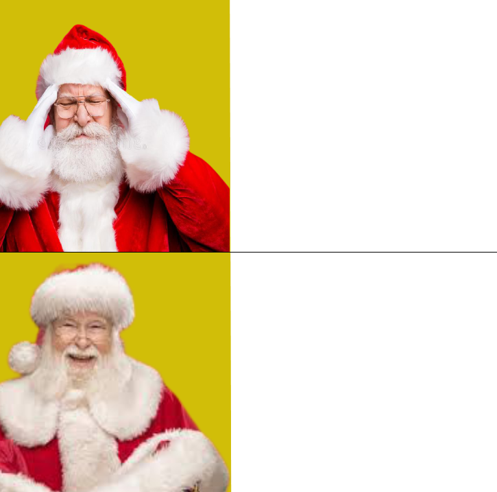 Santa Drake Blank Meme Template