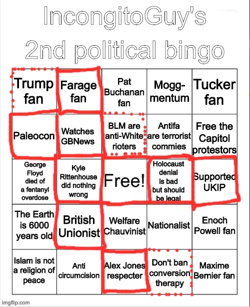 The dotted lines are ones that I'm sort of for and sort of against | image tagged in memes,unfunny,bingo | made w/ Imgflip meme maker