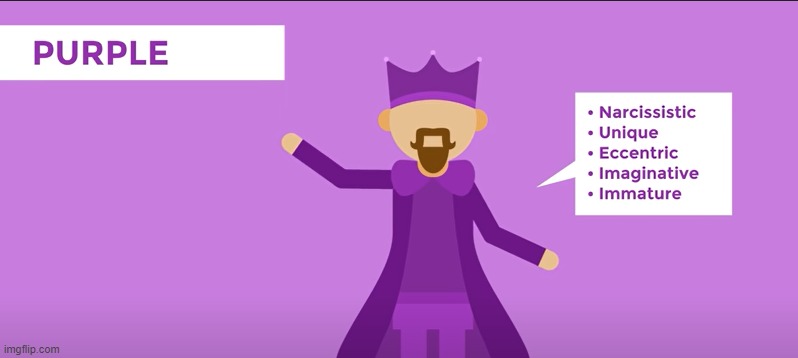 dear people who like purple. | made w/ Imgflip meme maker