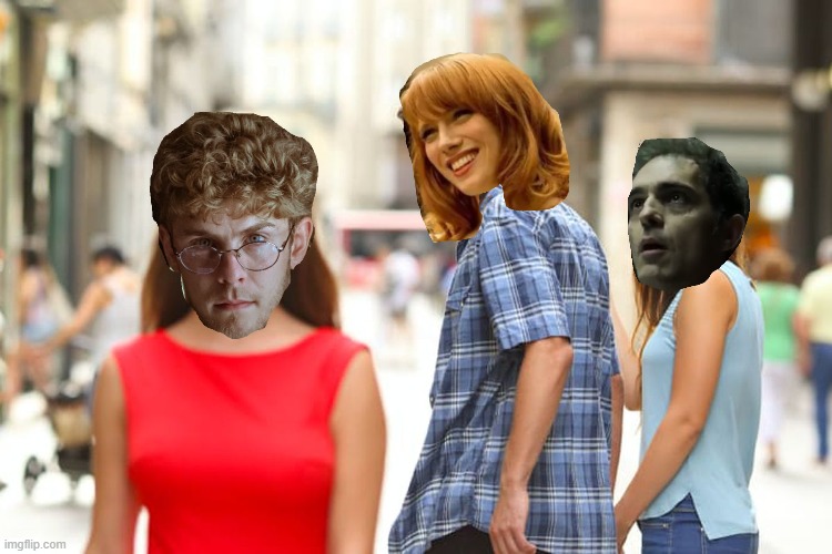 Distracted Boyfriend Meme | image tagged in memes,distracted boyfriend | made w/ Imgflip meme maker