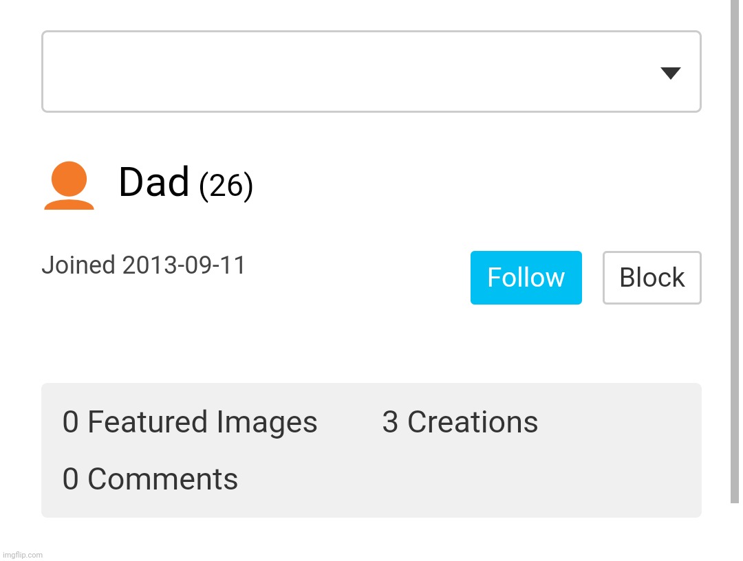 Dad on imgflip | made w/ Imgflip meme maker