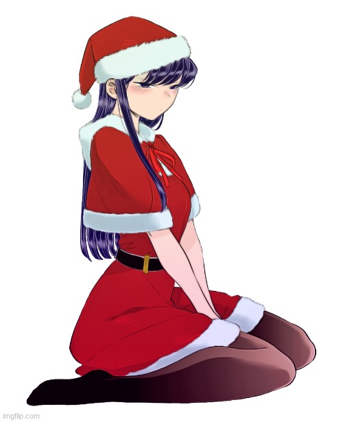 Santa being looking diffent this year | image tagged in anime | made w/ Imgflip meme maker