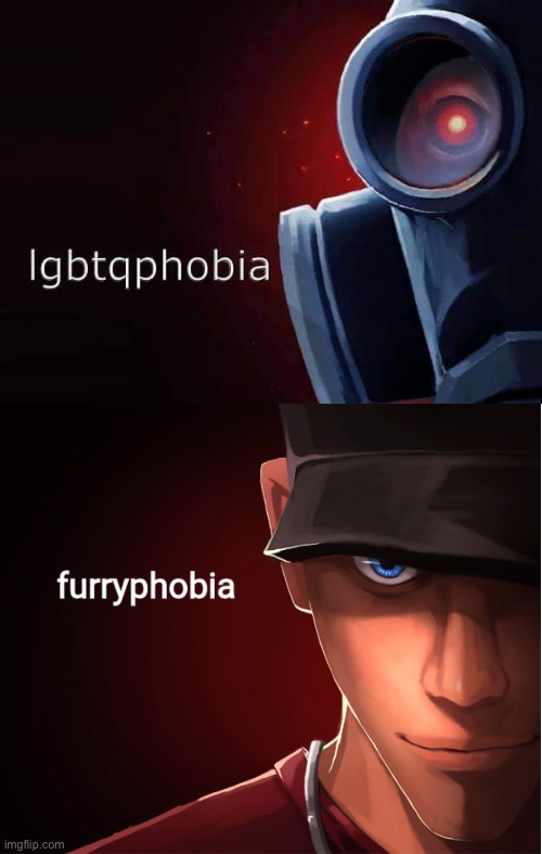 image tagged in lgbtqphobia,furryphobia | made w/ Imgflip meme maker