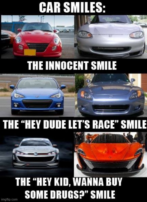 0_0 | image tagged in smiling,cars,memes | made w/ Imgflip meme maker
