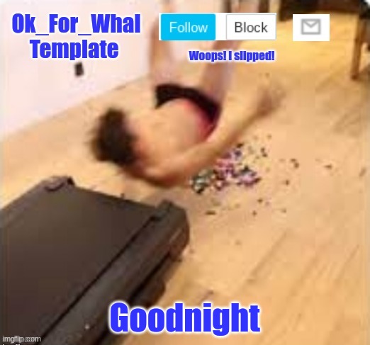 goodnight | Goodnight | image tagged in ok_for_whal 4 template,goodnight | made w/ Imgflip meme maker