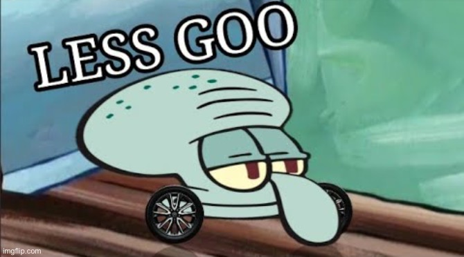 SpongeBob Squidward Less goo | image tagged in spongebob squidward less goo | made w/ Imgflip meme maker