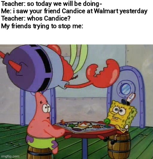 Image tagged in blank white template,mr krabs jumping on table - Imgflip