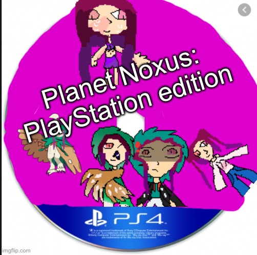 Ps4 disc maker | Planet Noxus: PlayStation edition | image tagged in ps4 disc maker | made w/ Imgflip meme maker