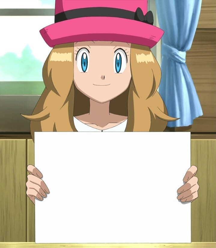 High Quality Serena Sign Blank Meme Template