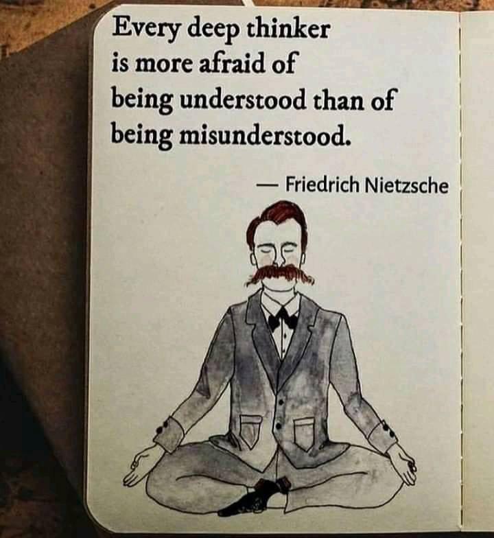 High Quality Friedrich Nietzsche quote Blank Meme Template