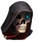 cropped lich head Blank Meme Template