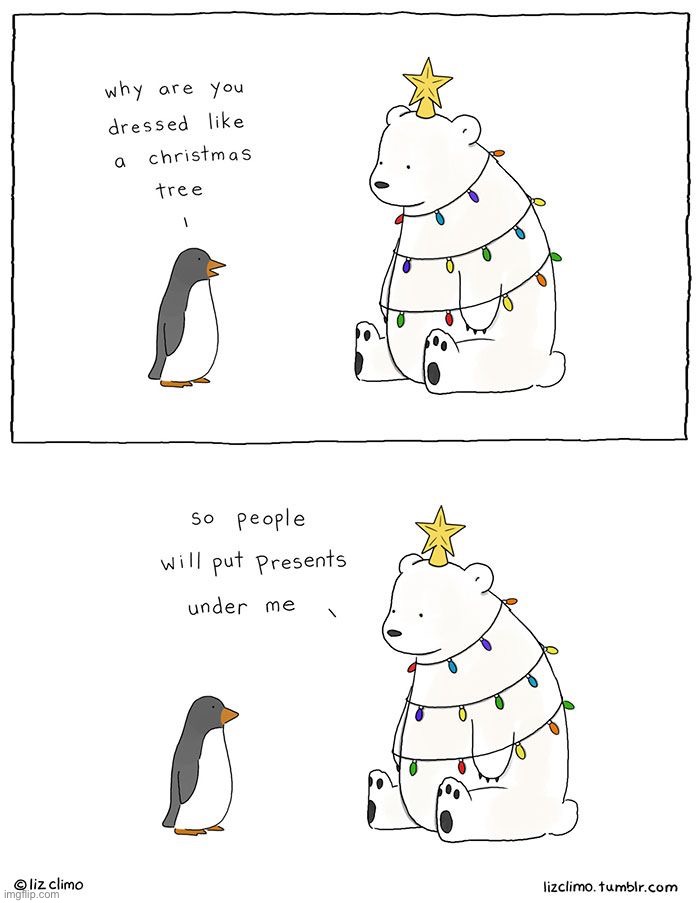 Awww :D | image tagged in comics/cartoons,christmas | made w/ Imgflip meme maker