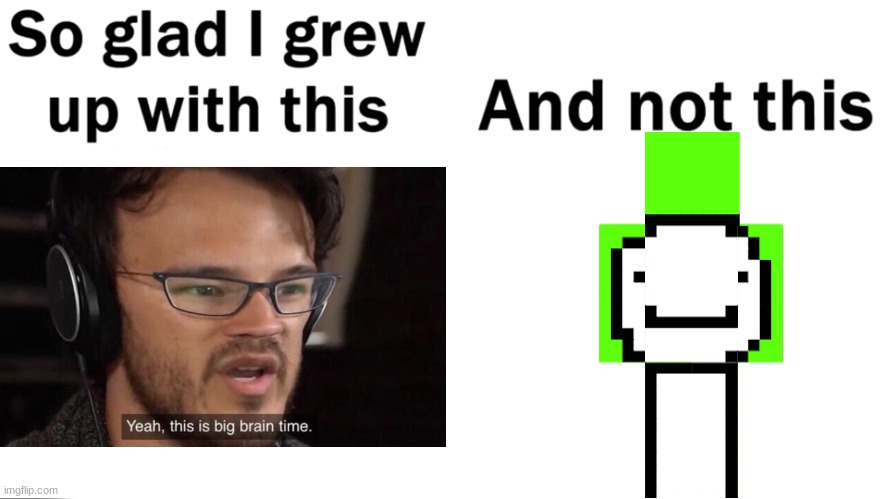 So happy rn | image tagged in markiplier,yeah this is big brain time,dream,memes,gaming | made w/ Imgflip meme maker