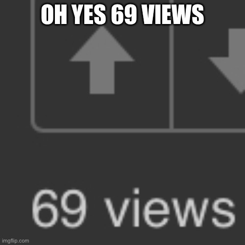 69 views | OH YES 69 VIEWS | image tagged in 69 views | made w/ Imgflip meme maker