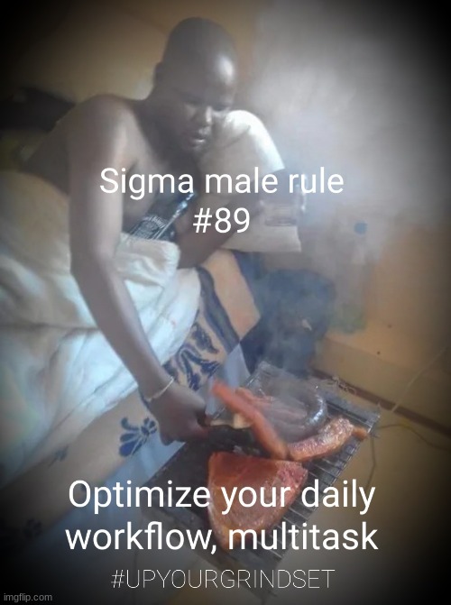 sigma rule | made w/ Imgflip meme maker