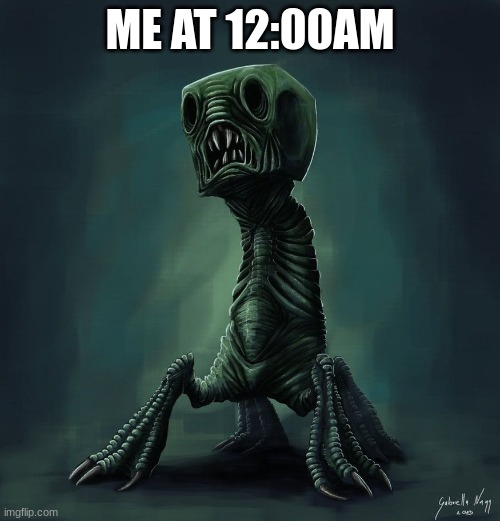 me at 12:00AM | ME AT 12:00AM | image tagged in you think this is funny | made w/ Imgflip meme maker