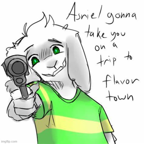new temp or something | image tagged in asriel | made w/ Imgflip meme maker