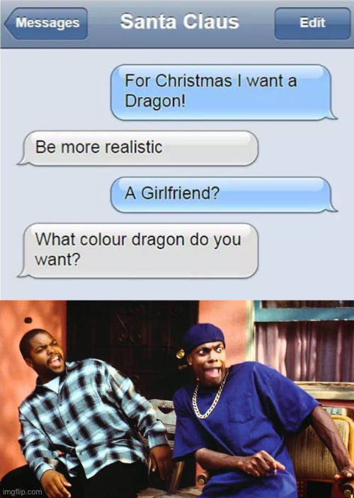 oop, santa is bringing the heat for the roast | image tagged in ice cube damn,thats a lot of damage,destruction 100,santa claus,funny texts,christmas | made w/ Imgflip meme maker