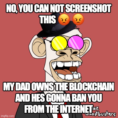 NOWS YOUR CHANCE TO BECOME A [[NFT]] | made w/ Imgflip meme maker