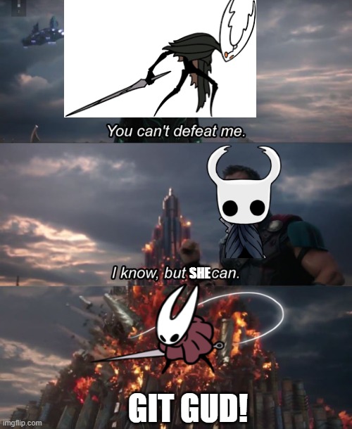 Hornet Git Gud, Hollow Knight