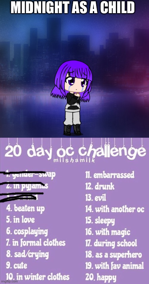 MIDNIGHT AS A CHILD | made w/ Imgflip meme maker