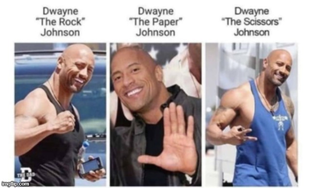 rock the dwayne johnson - Imgflip