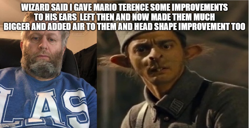 Mario Terence | image tagged in mario | made w/ Imgflip meme maker