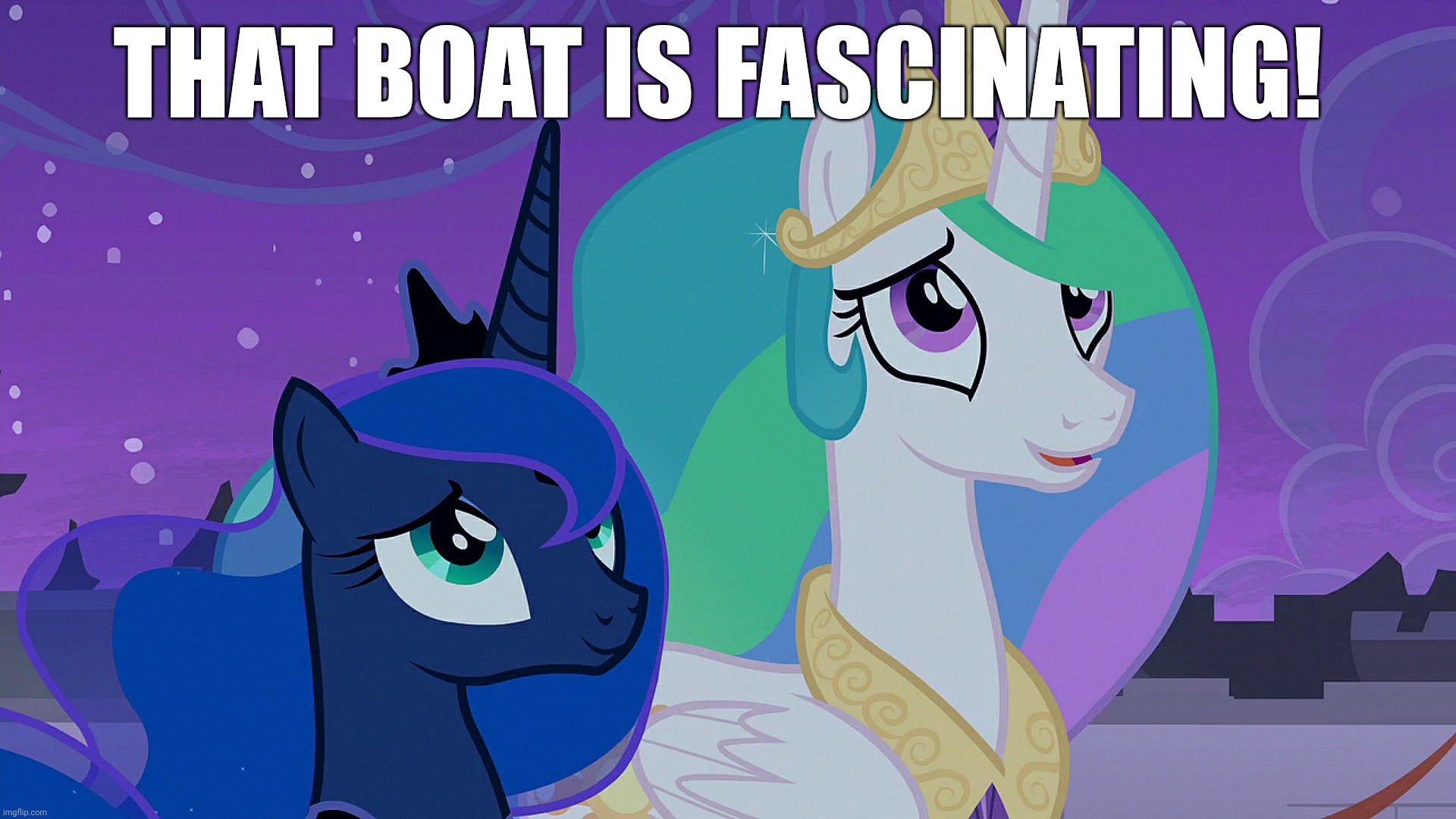 THAT BOAT IS FASCINATING! | made w/ Imgflip meme maker