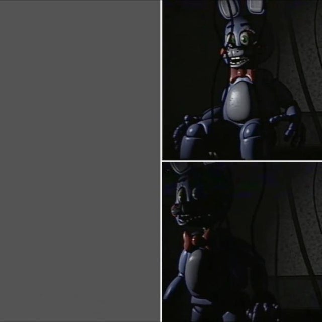 High Quality toy bonnie stand up Blank Meme Template