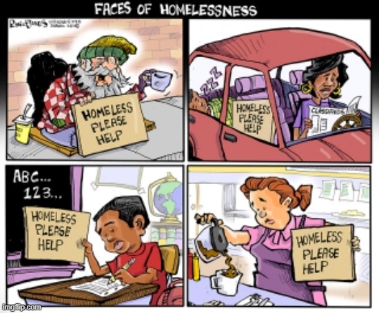 Phil Hands comic homelessness | image tagged in phil hands comic homelessness | made w/ Imgflip meme maker