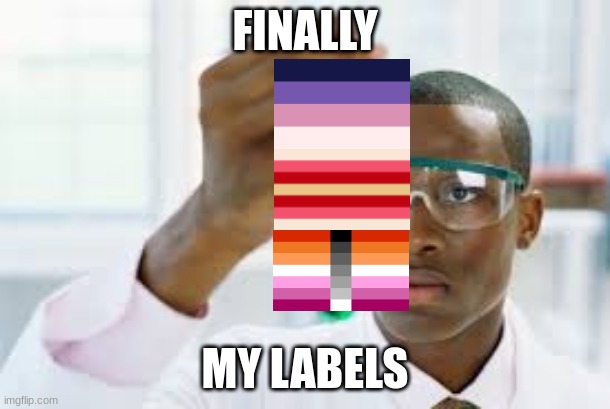 tysm to yall who commented on my last post. it really helped <3 | FINALLY; MY LABELS | image tagged in finally | made w/ Imgflip meme maker