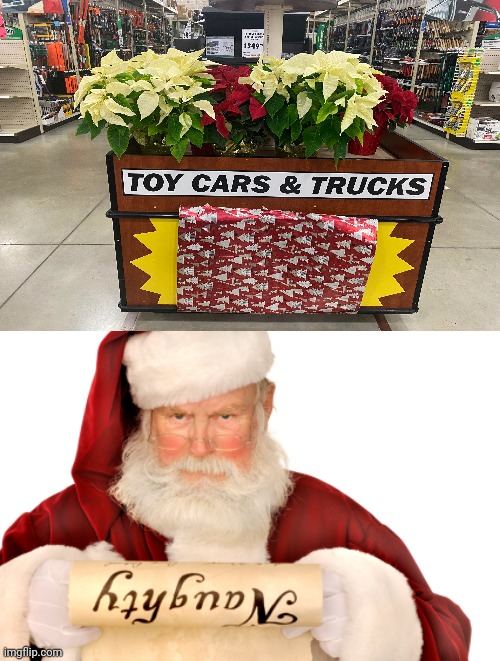 Flowers | image tagged in santa naughty list,you had one job,memes,christmas,store,flowers | made w/ Imgflip meme maker