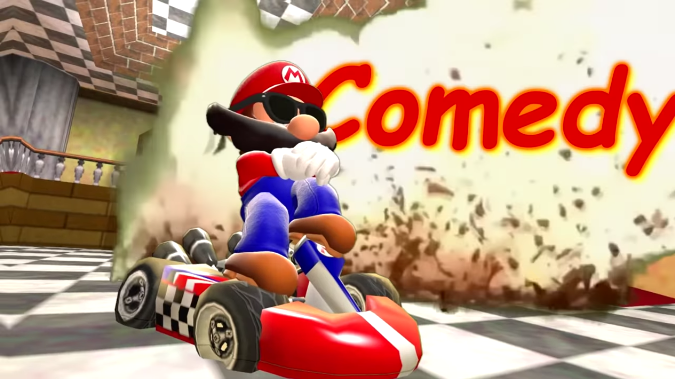 SMG4 Mario Comedy Blank Meme Template