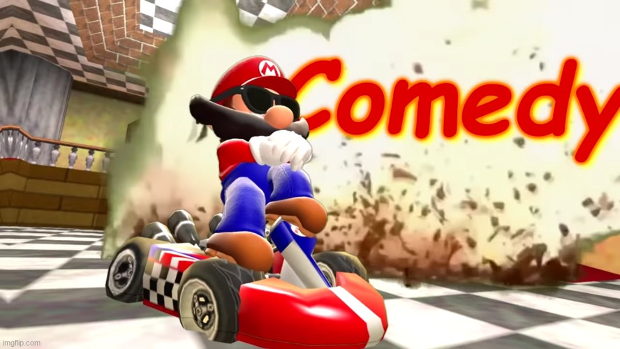 title: SMG4 Mario Comedy | image tagged in smg4 mario comedy | made w/ Imgflip meme maker