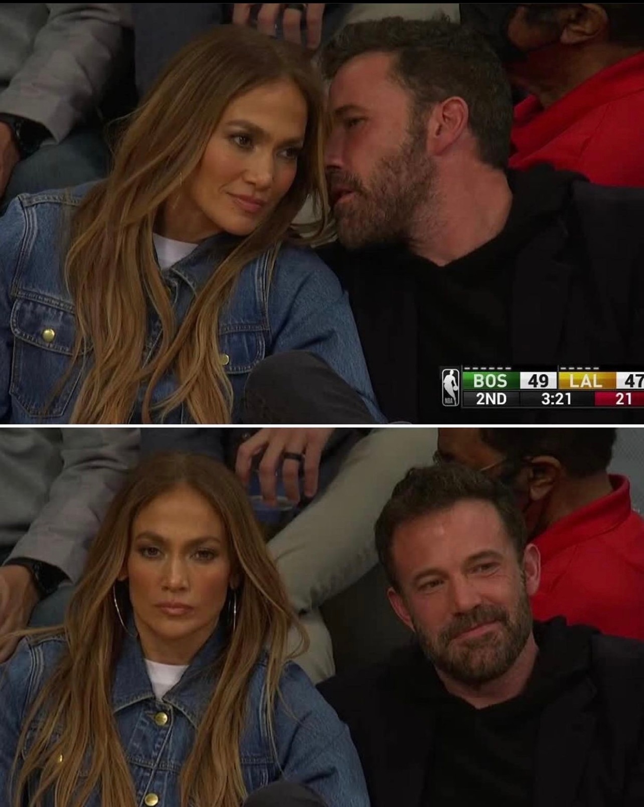 High Quality Jlo & Ben Meme Blank Meme Template