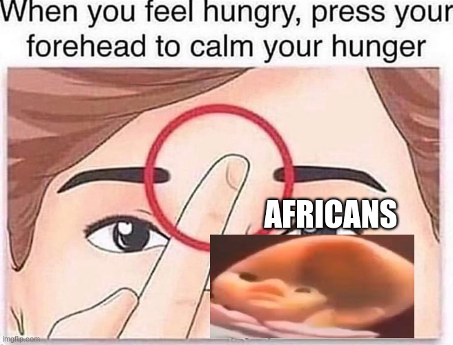 sad meme | AFRICANS | image tagged in sad | made w/ Imgflip meme maker